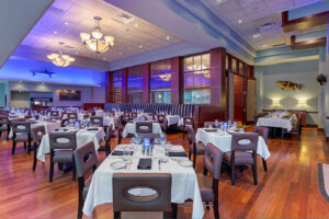 Modern Seafood Restaurant Dining Room