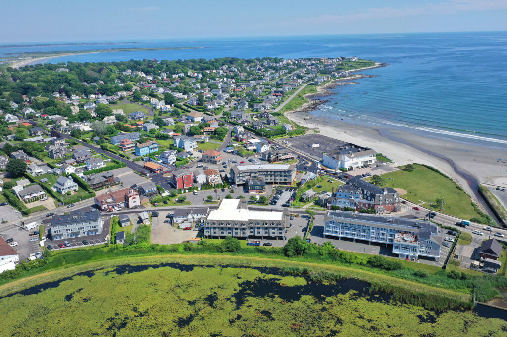 Aerial View of Beach