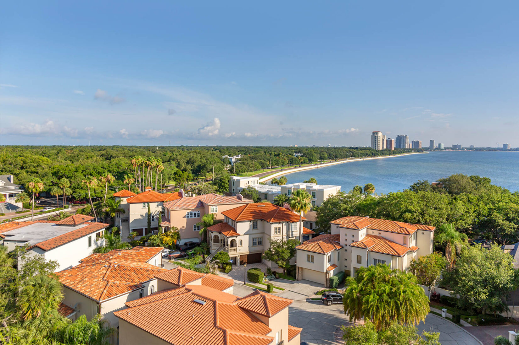 Aerial View of Brookdale Bayshore in Tampa