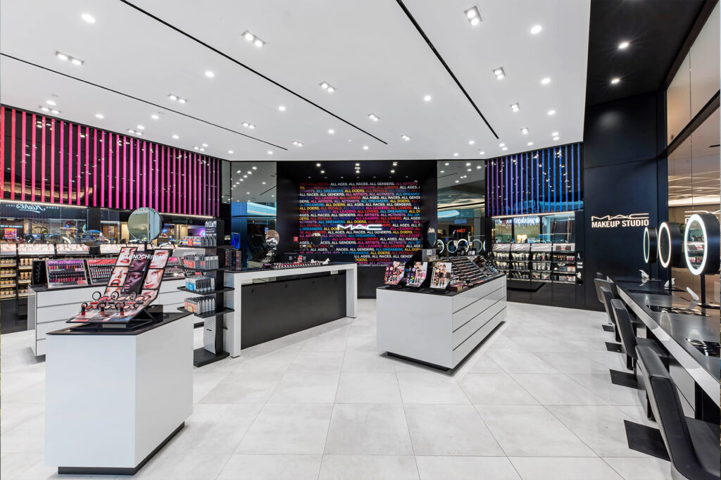 MAC Retail Store Interior