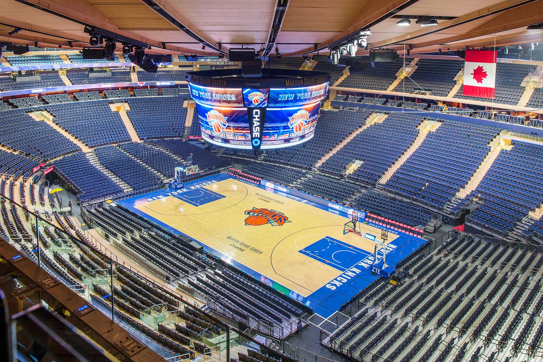 Madison Square Garden Interior View