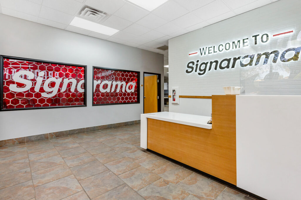 signarama chandler lobby