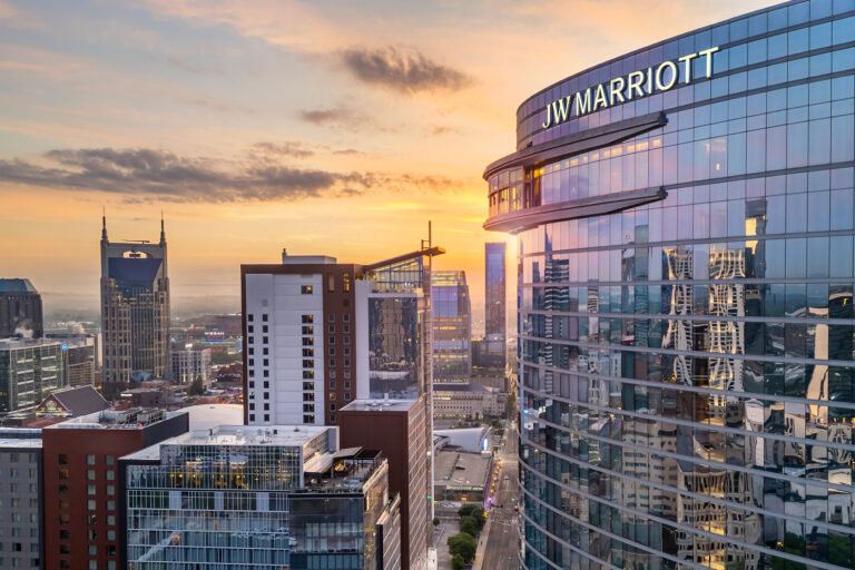 JW Marriott Downtown Nashville Sunrise by CS3 Photography