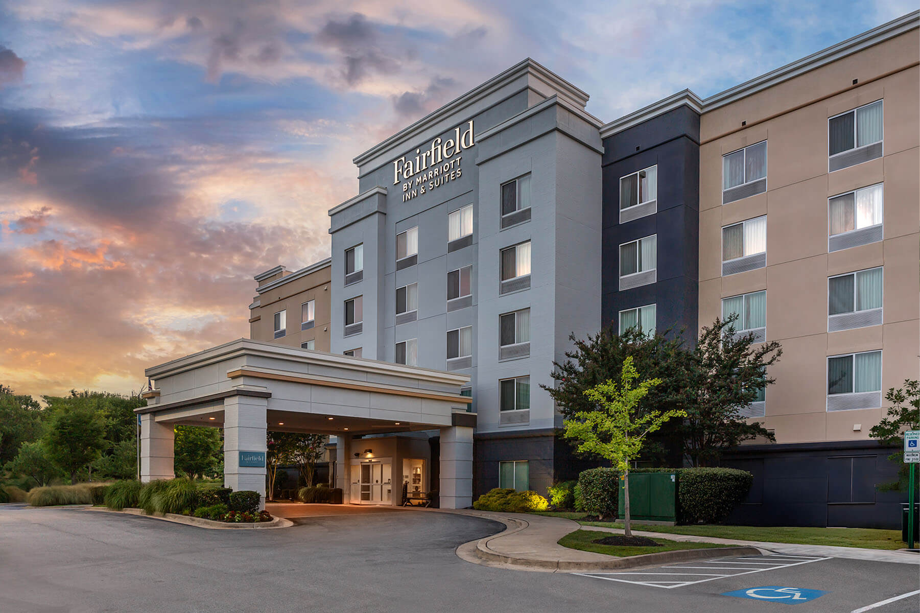 Marriott Fairfield Suites Bwi Airport Twilight Cs3photography